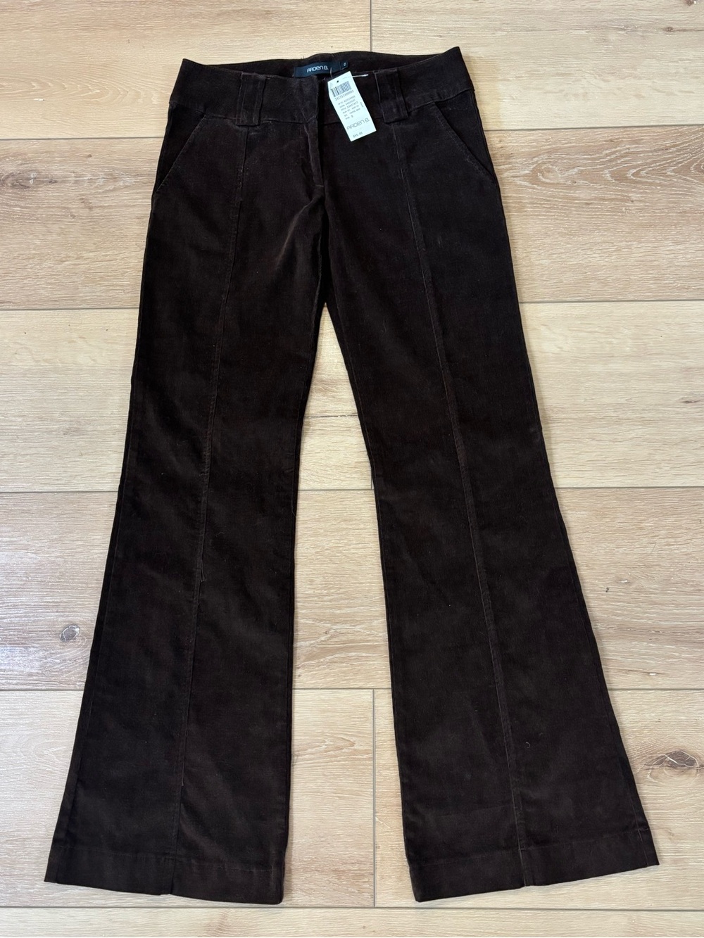 Arden B Corduroy Flare Pants  Size 0 NWT
